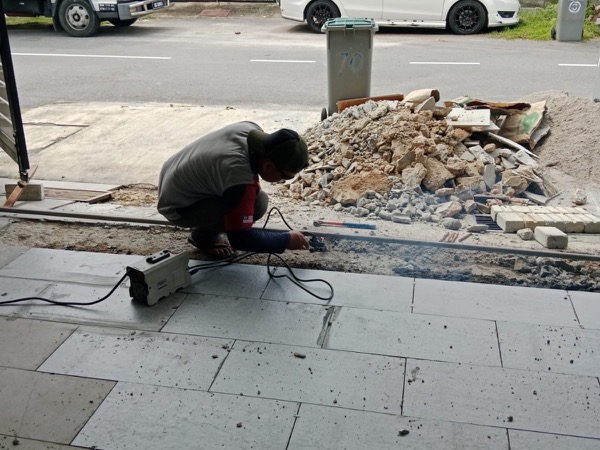 Foto kerja repair rumah Koyyum Home Repair di Negeri Sembilan — projek 2